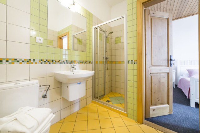 koupelna radunka apartman dvere sprcha umyvadlo zachod zrcadlo prodej domu radun linda bittova
